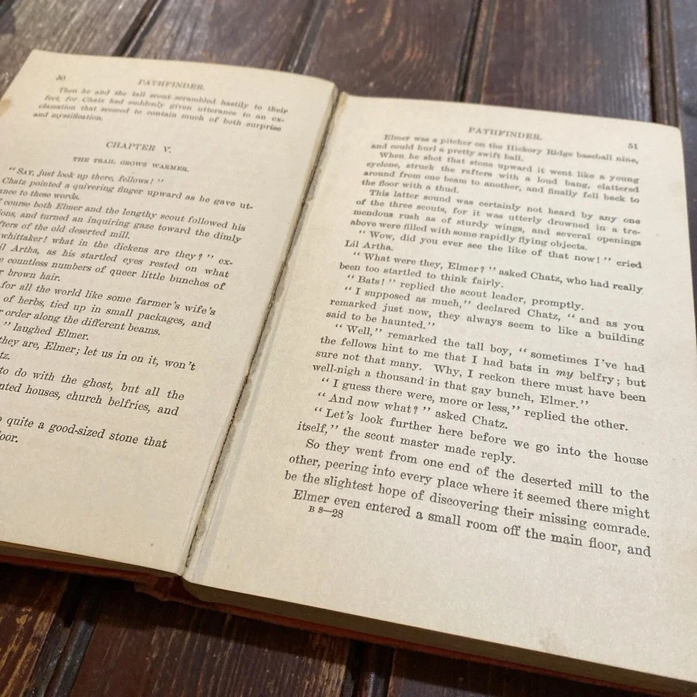 The Hickory Ridge Boy‎ Scouts - Pathfinder or The Missing Tenderfoot (1913, HC)